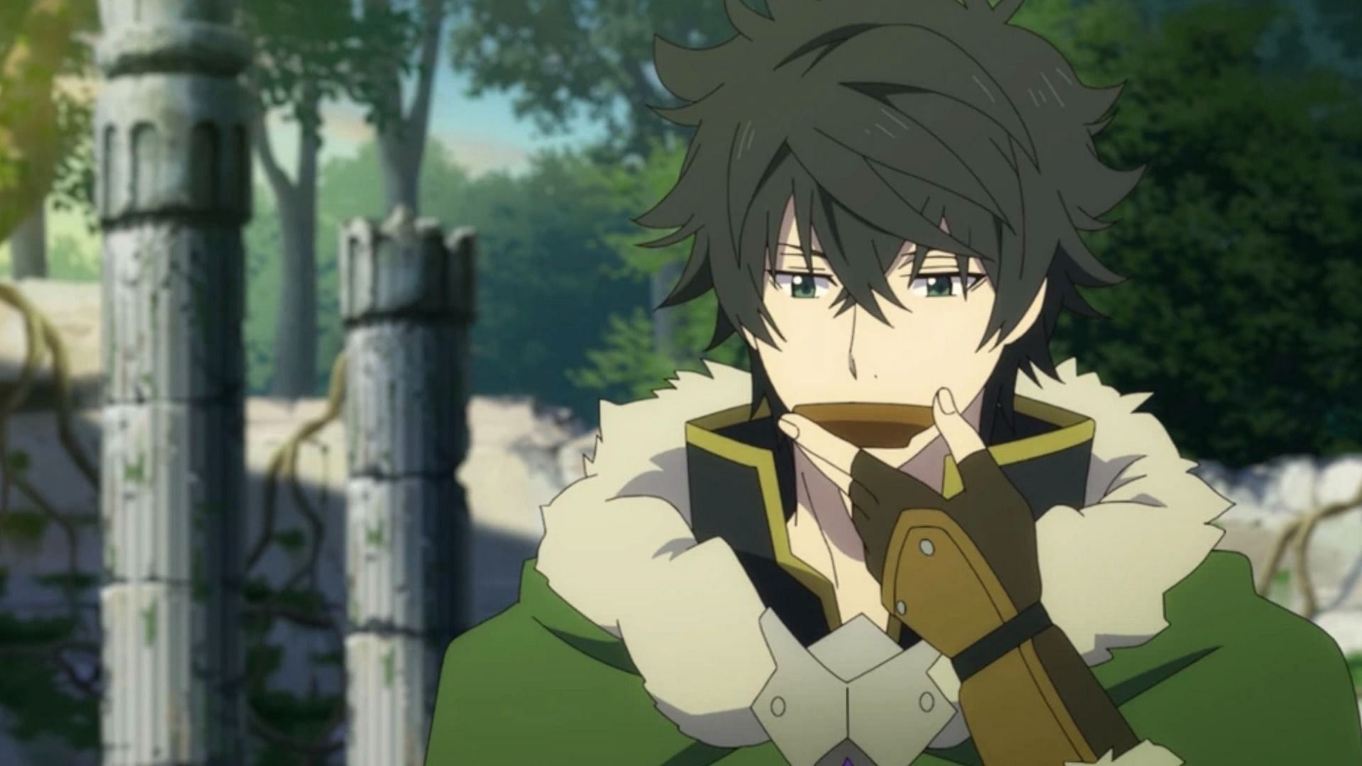 Naofumi Iwatani as seen in anime (Image via Kinema Citrus)
